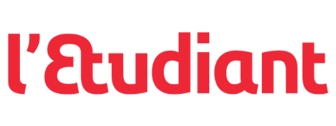 Logo l'étudiant - 4x1.5cm