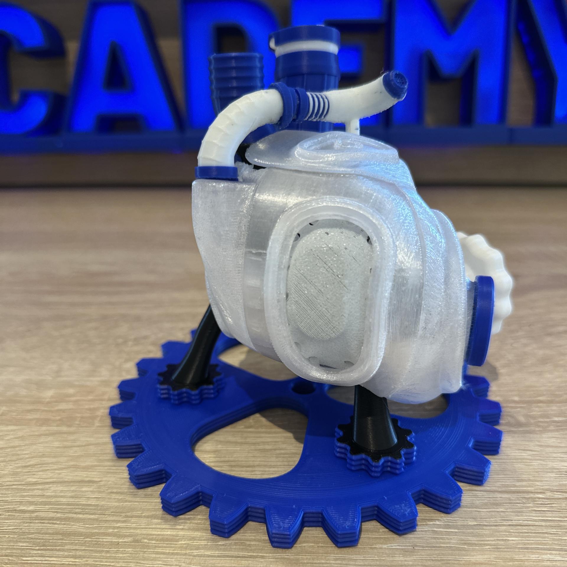 coeur réalisé par Maverick en fabrication additive