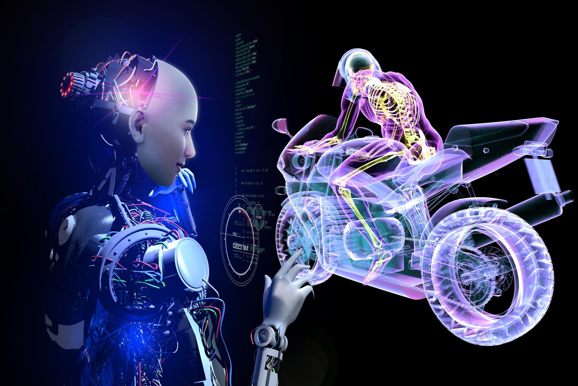 industrie du futur avec robot