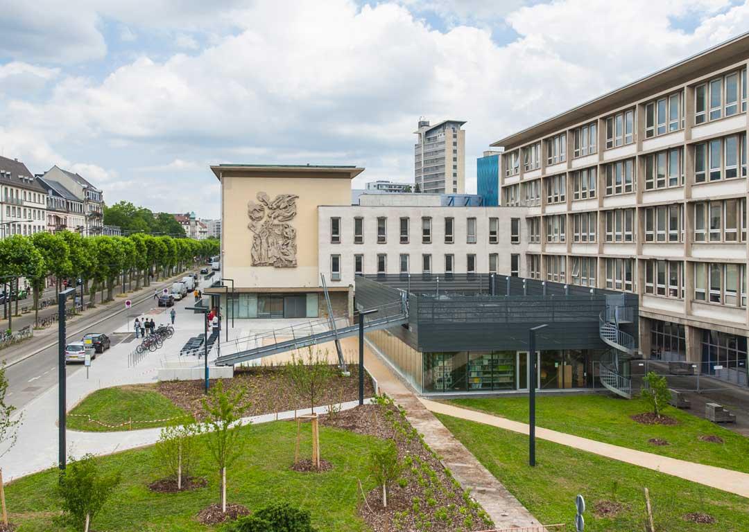 Photo des locaux de l'INSA Strasbourg