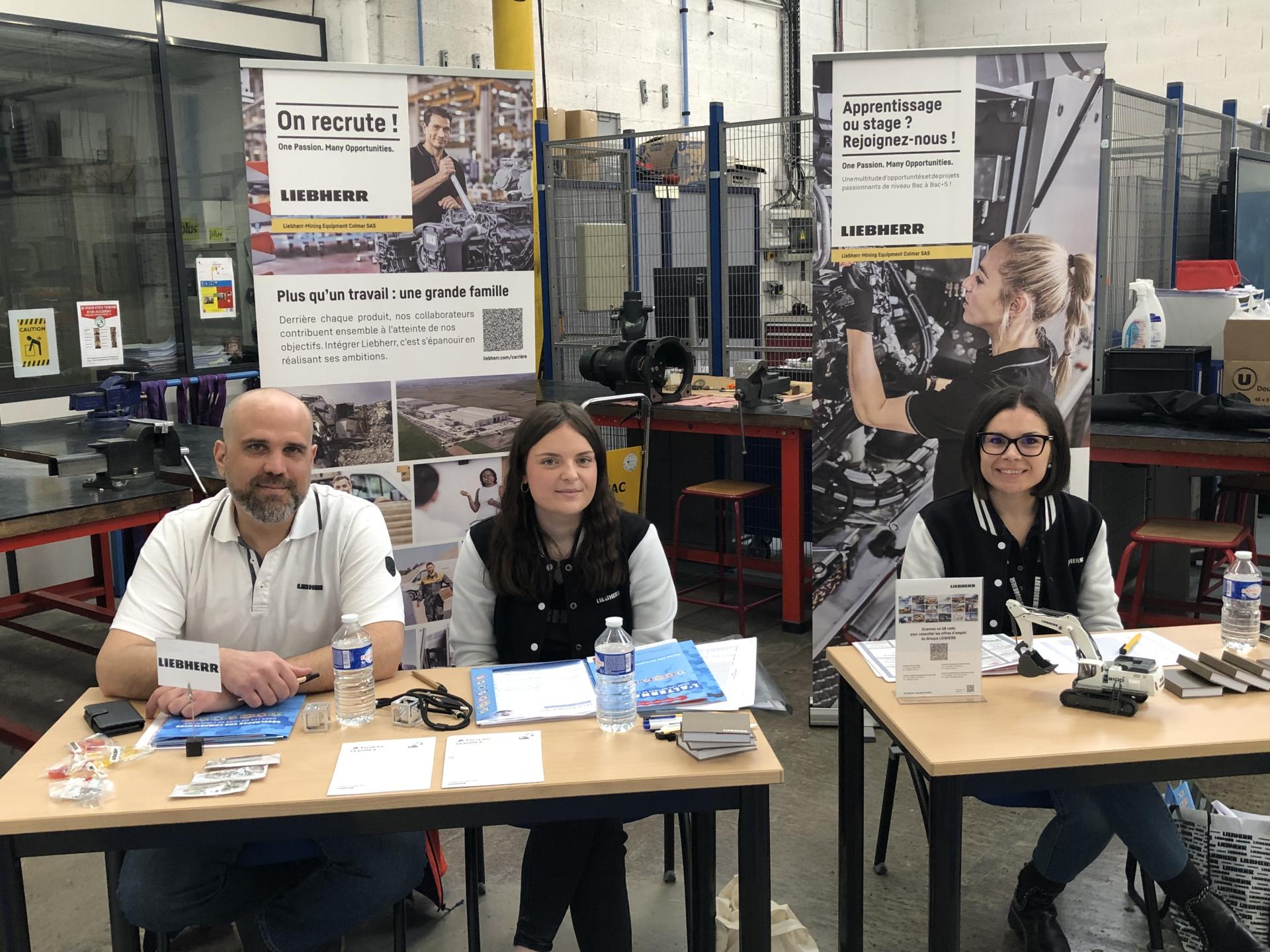 Photo Job dating du centre de Colmar - Liebherr