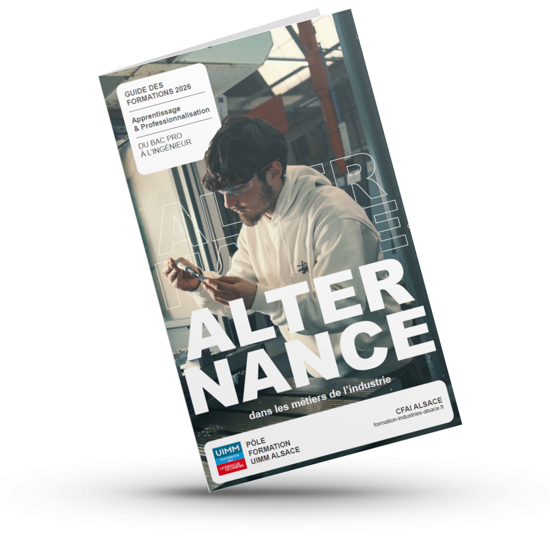 Maquette couverture guide alternance 2026