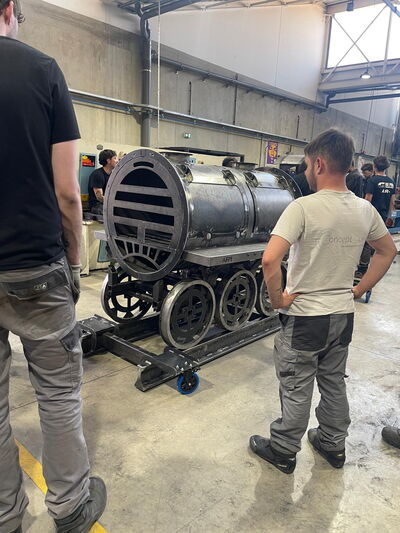 Folie'Flore 2026 locomotive Steampunk