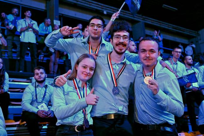 Photo médaillés Worldskills 2025