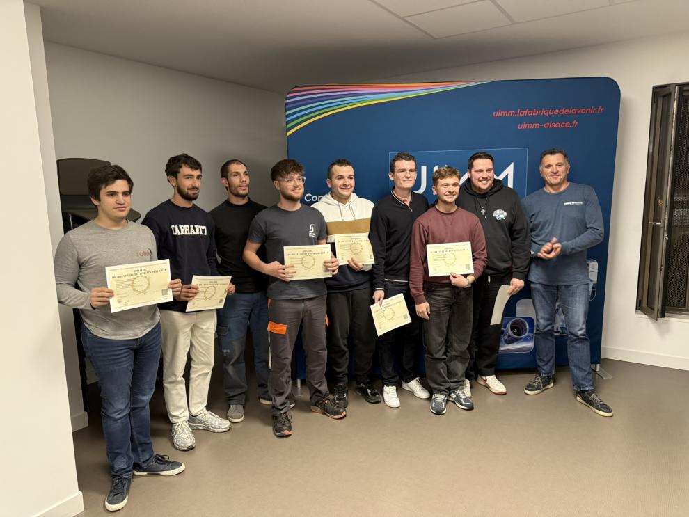 Remise diplôme Mulhouse 2025