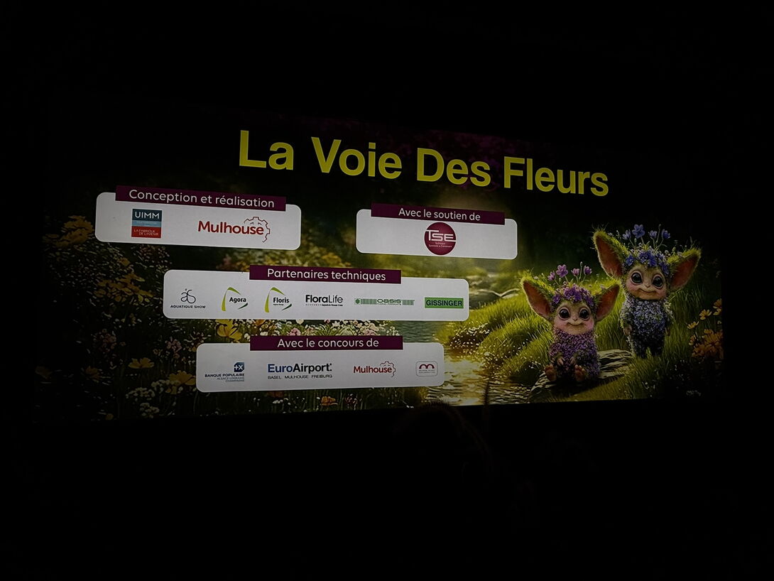 Panneau folie'Flore 2026
