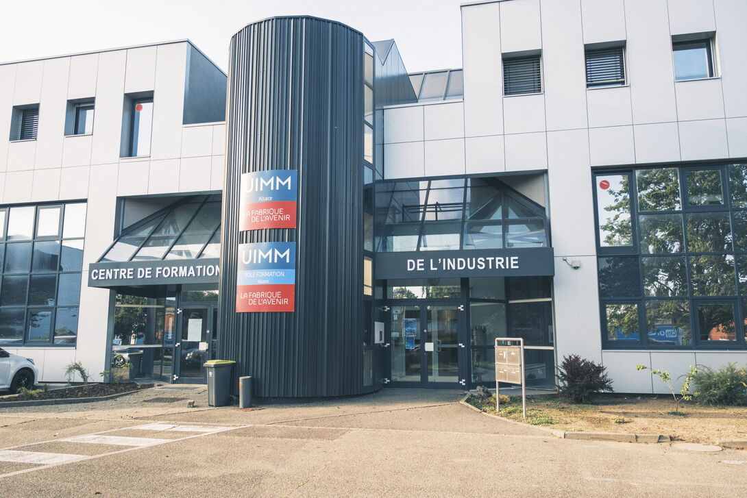 entrée du centre d'eckbolsheim