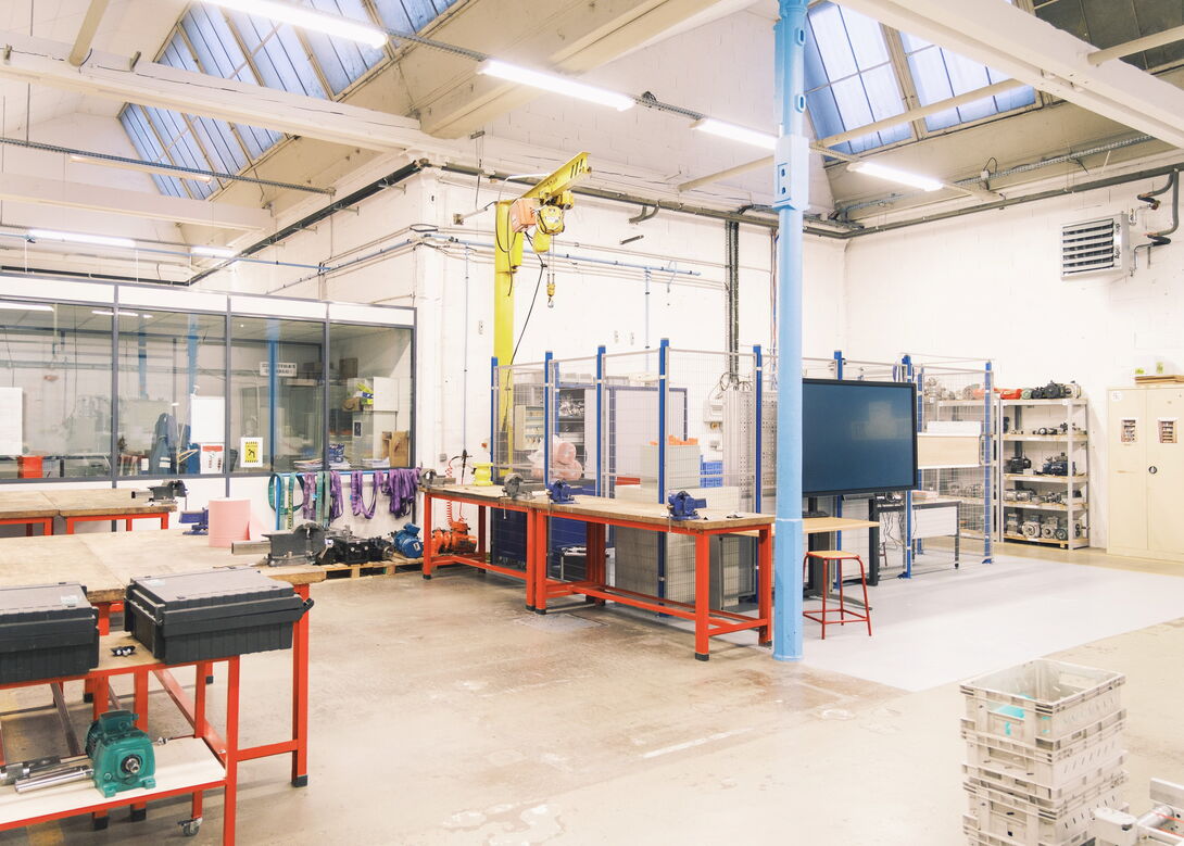 Photo centre de Colmar maintenance atelier