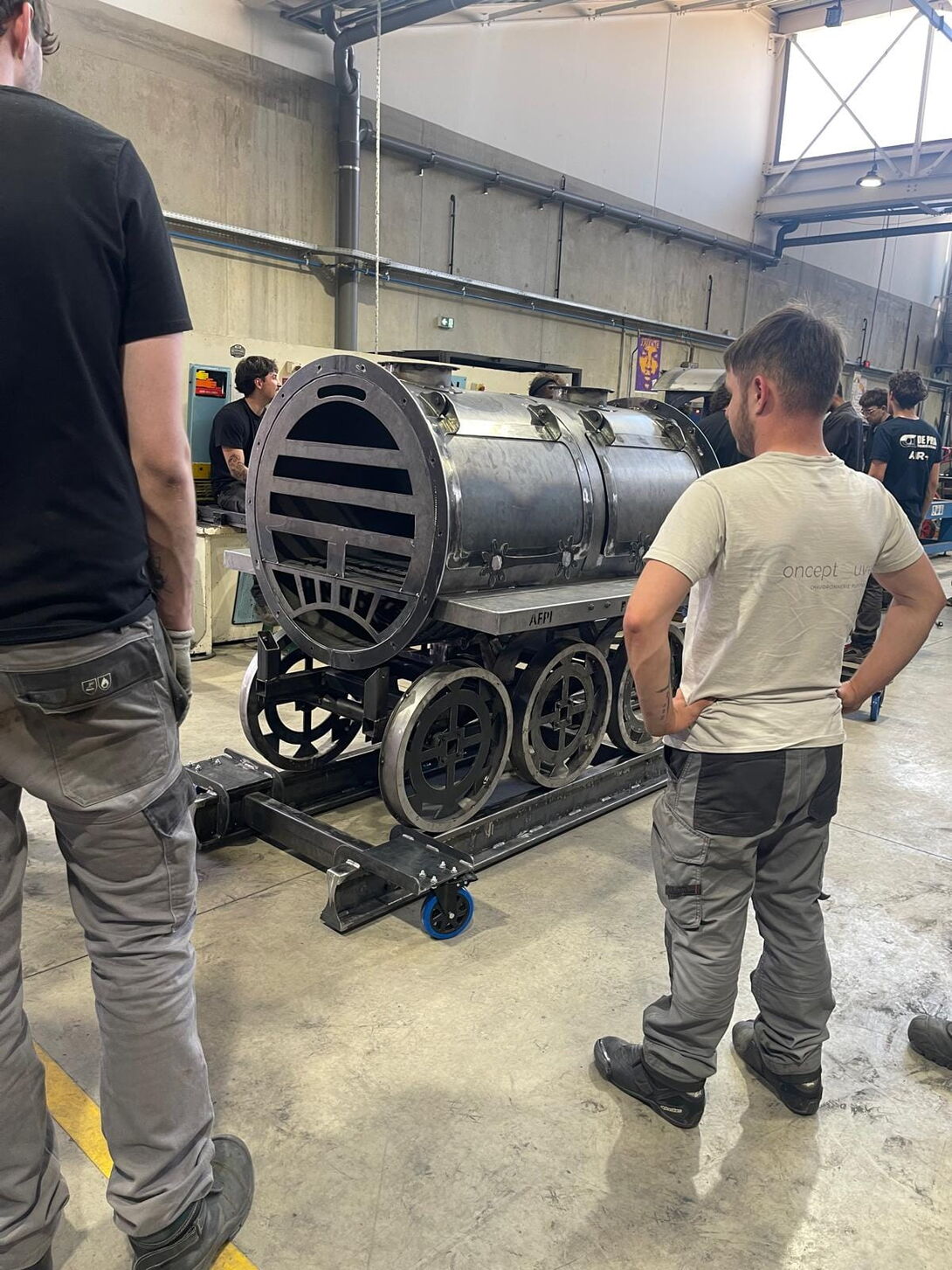 Folie'Flore 2026 locomotive Steampunk
